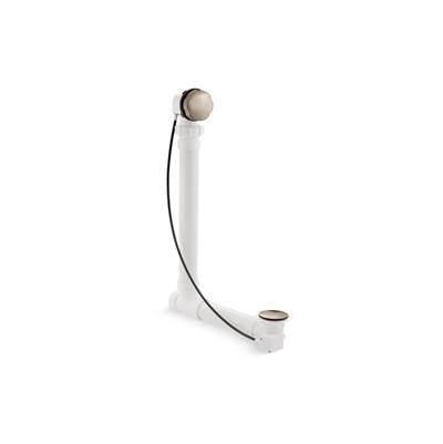 Kohler Clearflo Cable bath drain with PVC tubing - Vibrant Brushed Bronze by Kohler