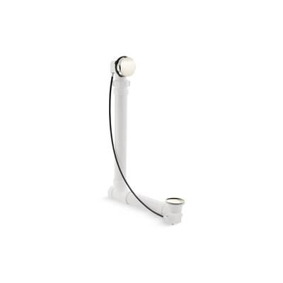 Kohler Clearflo Cable bath drain with PVC tubing - Vibrant Polished Nickel by Kohler