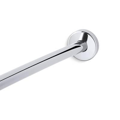 Kohler Expanse Contemporary design curved shower rod - Polished Stainless by Kohler