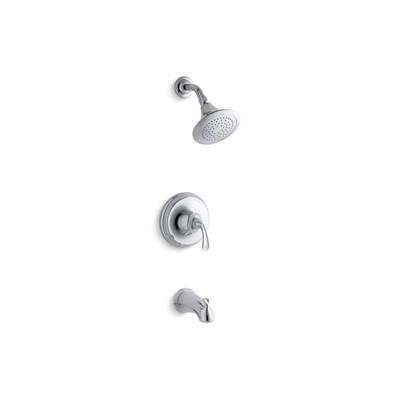 Kohler Fort1/2 Rite-Temp bath and shower trim kit, 2.5 gpm, NPT spout - Polished Chrome by Kohler