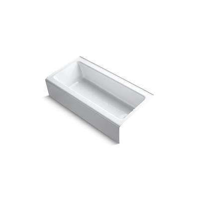 Bellwether 60'' x 30-1/4'' alcove bath, right drain - White by Kohler