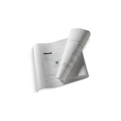 Kohler Sunward Undermount installation kit for K-6346/K-6347 Sunward baths - Not Applicable by Kohler