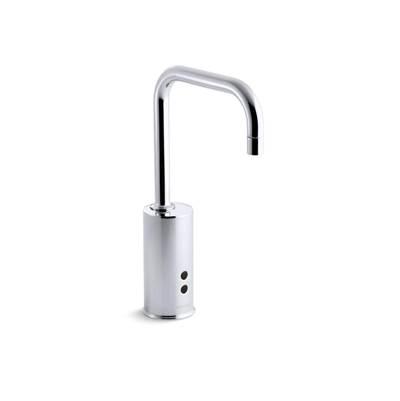 Kohler Gooseneck Touchless faucet with InsightE technology, Hybrid-powered - Polished Chrome by Kohler