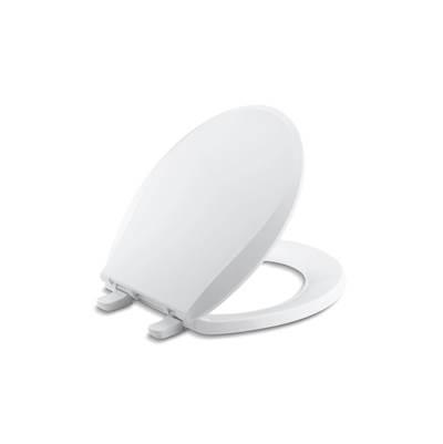 Cachet Quick-ReleaseE round-front toilet seat by Kohler