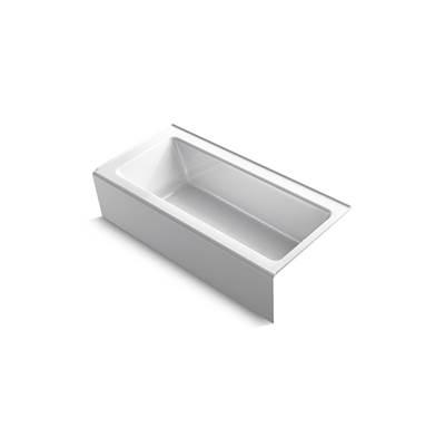 Bellwether 66'' x 32'' alcove bath, right drain - White by Kohler