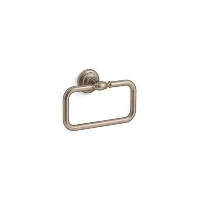 Artifacts Towel ring - Vibrant Brushed Bronze by Kohler