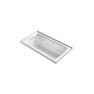 Archer 60'' x 30'' alcove heated whirlpool bath, left drain