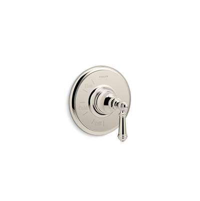 Artifacts Rite-Temp valve trim with lever handle - Vibrant Polished Nickel by Kohler