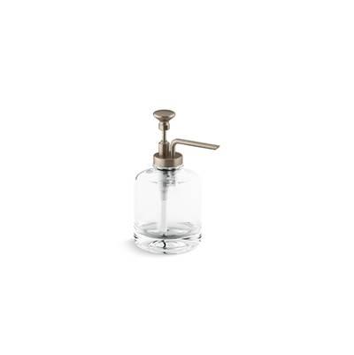 Artifacts Soap dispenser - Vibrant Brushed Bronze by Kohler
