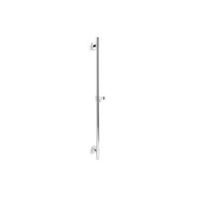 Awaken 42'' deluxe slidebar with integrated water supply - Polished Chrome by Kohler