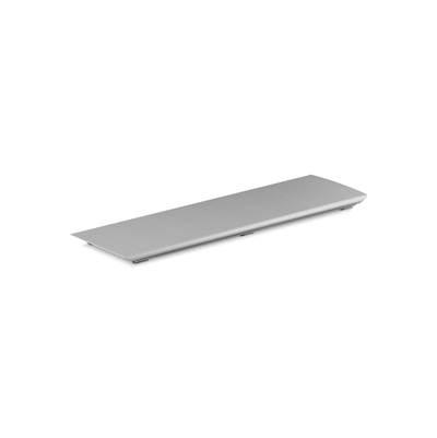 Bellwether Aluminum drain cover for 60'' x 34'' shower base - Crystal Clear Glass With Brushed Nickel Frame by Kohler