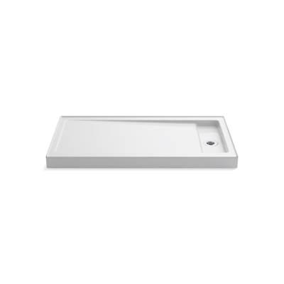 Bellwether 60'' x 32'' alcove shower base, right drain - White by Kohler