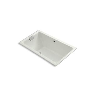 Kohler Tea-for-Two 66'' x 36'' drop-in Heated BubbleMassageE air bath - Dune by Kohler