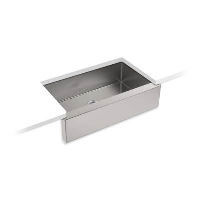 Kohler Strive 35-1/2'' undermount single-bowl farmhouse kitchen sink - Stainless Steel