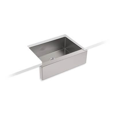 Kohler Strive 29-1/2'' undermount single-bowl farmhouse kitchen sink - Stainless Steel