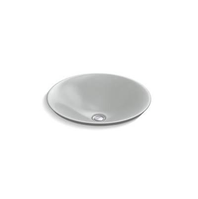 Kohler Carillon Round Wading Pool Vessel bathroom sink - Ice Grey by Kohler