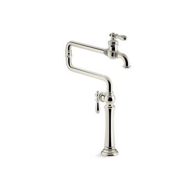 Artifacts Deck-mount pot filler - Vibrant Polished Nickel by Kohler