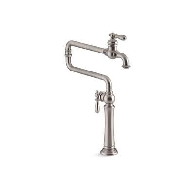 Artifacts Deck-mount pot filler - Vibrant Stainless by Kohler