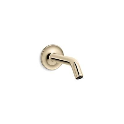 Kohler Purist Shower arm and flange - Vibrant French Gold by Kohler