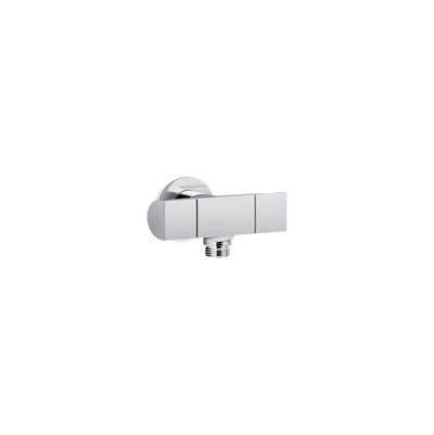Kohler Exhale Wall-mount handshower holder with supply elbow and volume control - Polished Chrome by Kohler