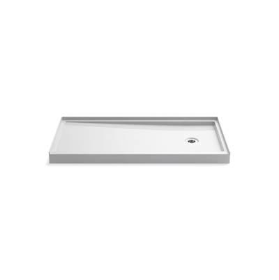 Kohler Rely 60'' x 30'' alcove shower base, right drain - White by Kohler