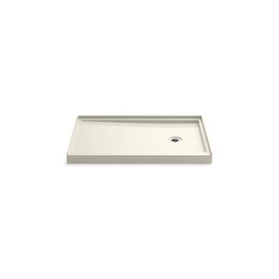 Kohler Rely 48'' x 32'' alcove shower base, right drain - Biscuit by Kohler