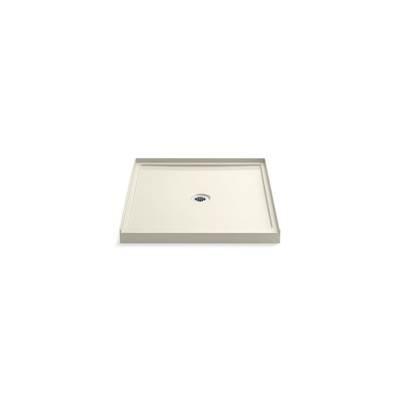 Kohler Rely 36'' x 42'' alcove shower base, center drain - Biscuit by Kohler