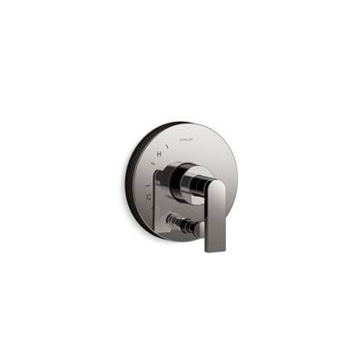 Kohler Composed Rite-Temp valve trim with push-button diverter and lever handle - Vibrant Titanium by Kohler