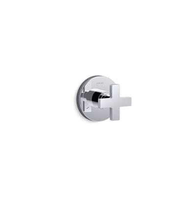 Kohler Composed MasterShower transfer valve trim with cross handle - Polished Chrome by Kohler