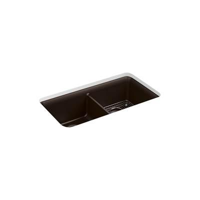 Kohler | Cairn | Drop In Kitchen Sink - Matte Brown by Kohler