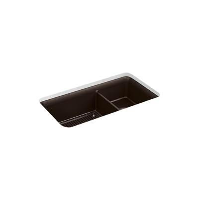Kohler | Cairn | Drop In Kitchen Sink - Matte Brown by Kohler