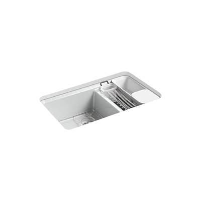 Kohler | Riverby | Undermount Kitchen Sink - Ice Grey by Kohler