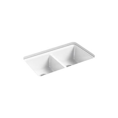 Kohler | Riverby | Undermount Kitchen Sink - White by Kohler