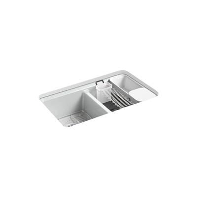 Kohler | Riverby | Undermount Kitchen Sink - Ice Grey by Kohler
