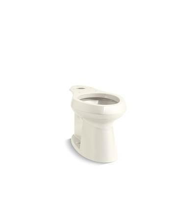 Highline Elongated toilet bowl with concealed trapway