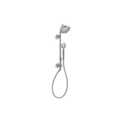 Artifacts HydroRail-S shower column kit, 1.75 gpm - Polished Chrome by Kohler