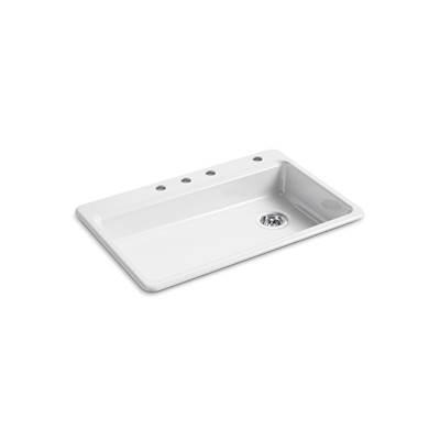 Kohler | Riverby | Dual Mount - White by Kohler