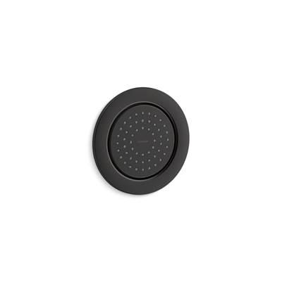 Kohler WaterTile Round 54-nozzle single-function body spray, 2.0 gpm - Matte Black by Kohler