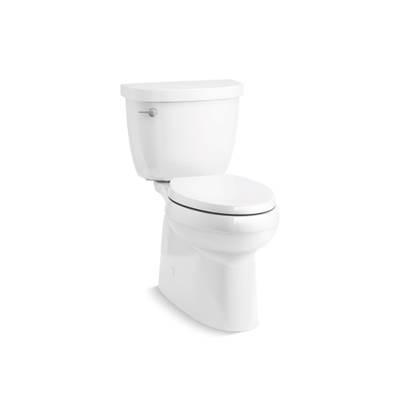 Cimarron Two-piece elongated toilet with skirted trapway, 1.28 gpf