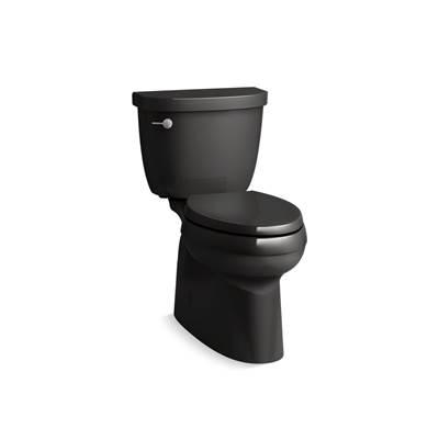 Cimarron Two-piece elongated toilet with skirted trapway, 1.28 gpf