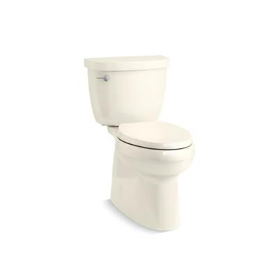 Cimarron Two-piece elongated toilet with skirted trapway, 1.28 gpf