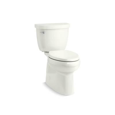 Cimarron Two-piece elongated toilet with skirted trapway, 1.28 gpf