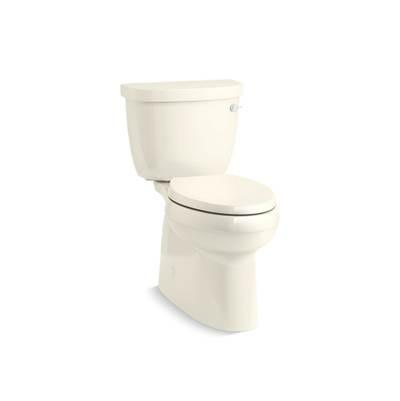 Cimarron Two-piece elongated toilet with skirted trapway, 1.28 gpf