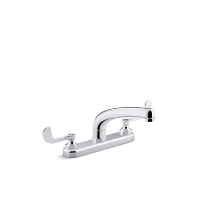 Kohler Triton Bowe 1.5 gpm kitchen sink faucet with 8-3/16'' swing spout, aerated flow and wristblade handles - Polished Chrome by Kohler
