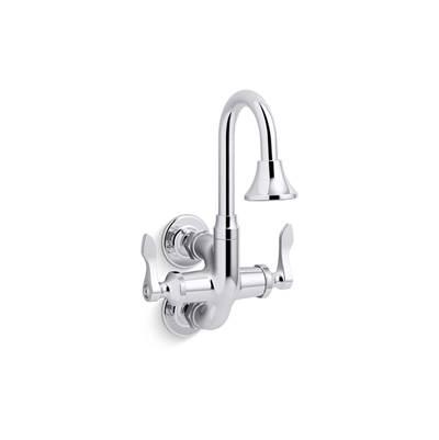 Kohler Triton Bowe CannockE Wall-mount service sink faucet, 12 gpm - Polished Chrome by Kohler