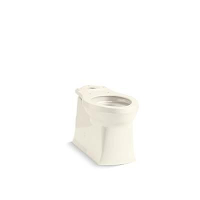 Corbelle Elongated toilet bowl with skirted trapway