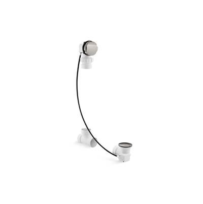 Kohler Clearflo Cable bath drain, less PVC tubing - Vibrant Titanium by Kohler