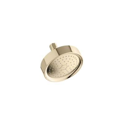 Kohler Purist Single-function showerhead, 2.5 gpm - Vibrant French Gold by Kohler