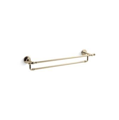Artifacts 24'' double towel bar by Kohler