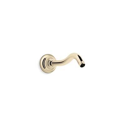 Artifacts Shower arm and flange - Vibrant French Gold by Kohler